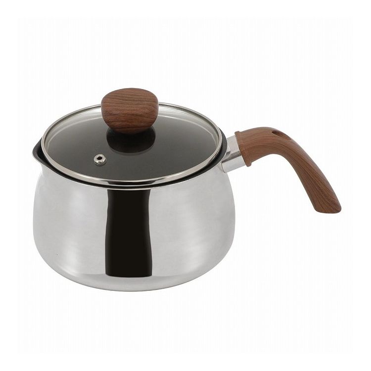 Sauce Pans - ベストコ マルチポット 片手鍋 1.8L IH ガス火対応 ミラー NM-231 プリマ【送料無料】