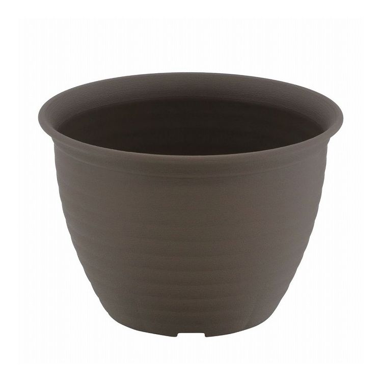 ベストコ フラワーリングポット 鉢 プランター 6号 モスブラウン MA-3264