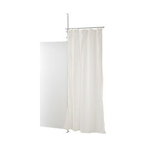 カーテン 連結 パーテーション パーテーション専用カーテン ホワイト色【送料無料】
