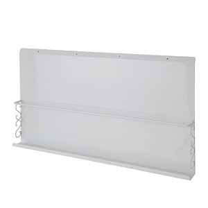 完成品 日本製 壁掛け ディスプレイ 棚 2枚 幅45 オフホワイト 収納 ラック オープ...