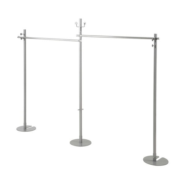 日本製 室内 物干し 兼用 ハンガー 幅211cm ポールハンガー 可変式 シルバー 銀 ポールハンガー ハンガーラック 衣類収納 服吊 ワードローブ 国産 (...