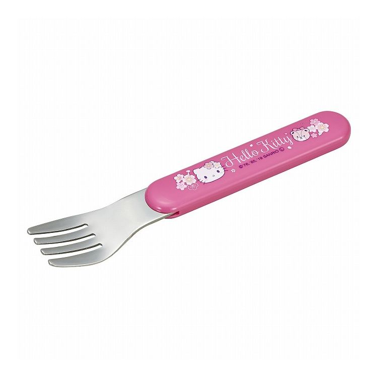 オーエスケー 日本製 ハローキティさくら フォーク SF-4 お弁当 ランチOSK【送料無料】
