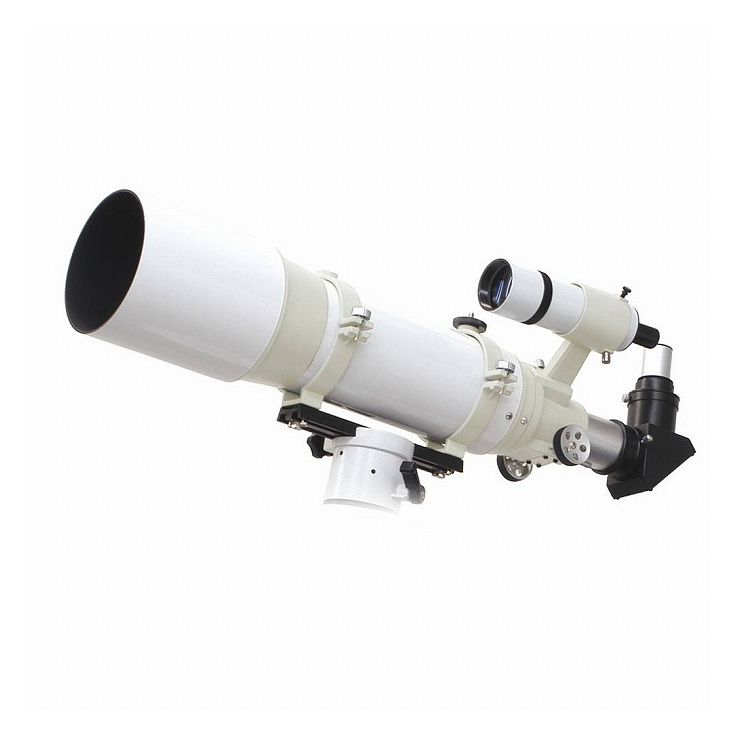 口径120mmの屈折式望遠鏡。マルチコートを施した口径120mmアクロマート対物レンズを搭載。F5の大口径望遠鏡ながら、眼視観測に適した光学設計により色収差を良好に補正。また、鏡筒内部には遮光絞りを効果的に配置することで、鏡筒内部の迷光を防...