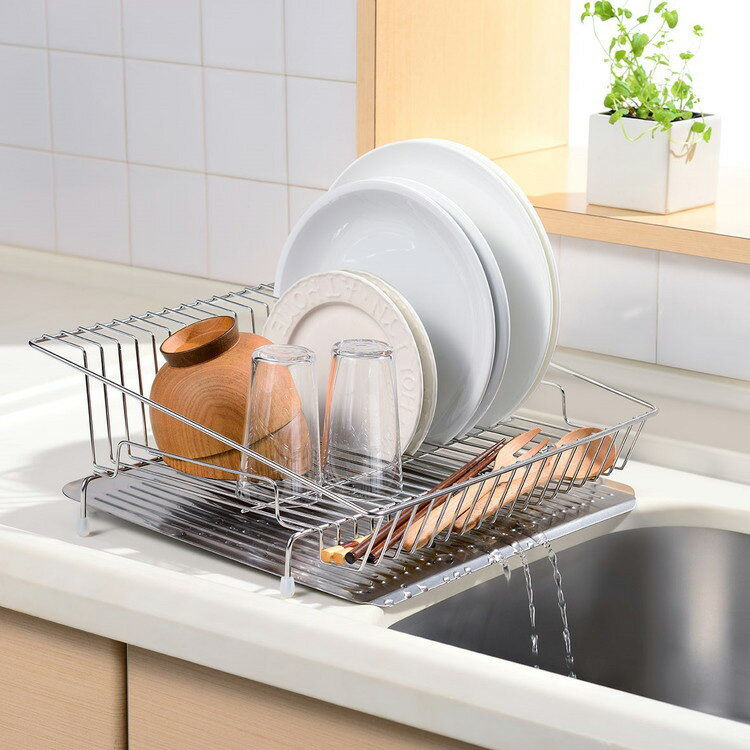 オークス 日本製 燕三条 水切り 水が流れるステンレス水切りカゴ LS1541 leye レイエ ステンレス製【送料無料】(3.0)