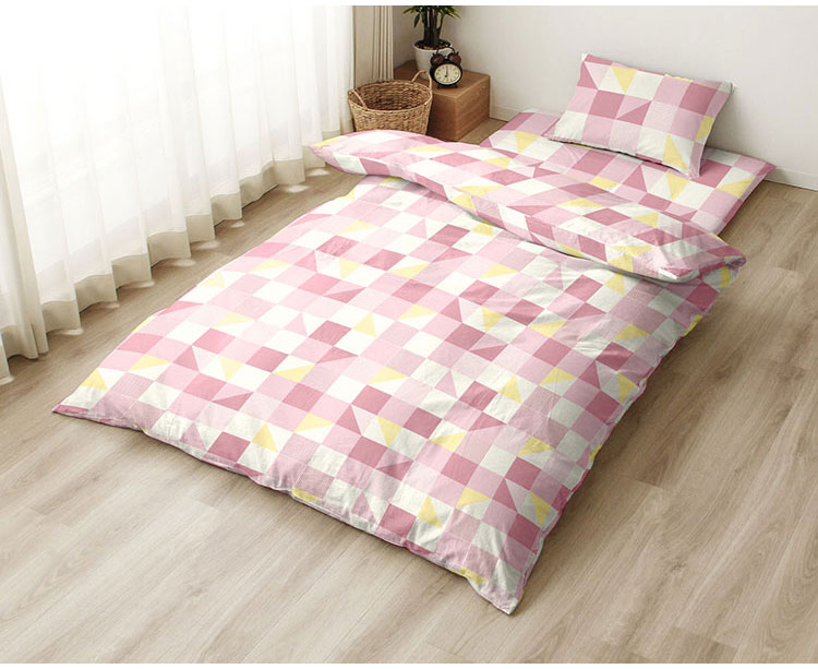 掛け布団カバー 両サイドファスナー スクエア シングルロング 150×210cm 掛布団 かけふとん カバー 寝具 寝具カバー かわいい おしゃれ 北欧 シンプル 新生活 ギフト プレゼント 柄物(代引不可)【送料無料】