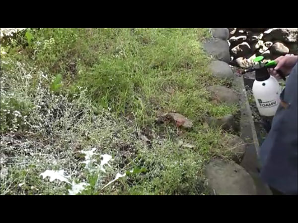 マルハチ産業 蓄圧式 発泡スプレー ガーデン フォーミー 除草剤用 1.5L(代引不可)【送料無料】