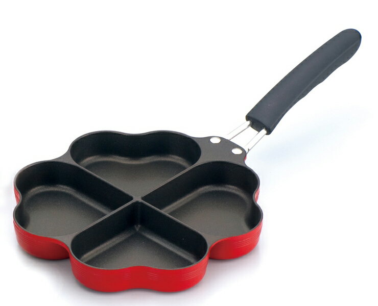 Frying Pans （Aluminum） - 杉山金属 IH対応 しあわせを呼ぶ 四葉のフライパン 日本製 キッチン 料理 フライパン 調理(代引不可)【送料無料】