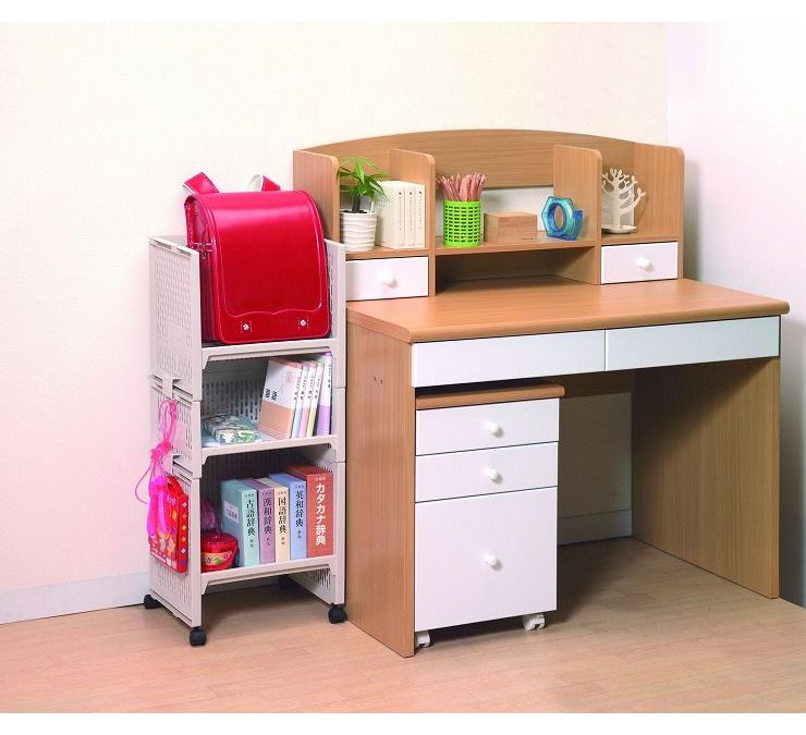 サンコープラスチック eラック ランドセルラック 3段 収納 軽量 子供部屋 リビング 棚(代引不可)【送料無料】 [2]