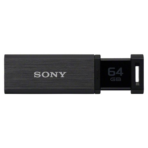 SONY USB3.0対応 ノックスライド式高速(226MB/s)USBメモリー 64GB ブラック キャップレス USM64GQX B