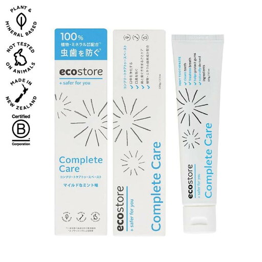 【単品5個セット】 ecostore トゥースペースト コンプリートケア 100g エコストア オーラル 歯磨き トゥースペースト 自然由来 植物由来【送料無料】 【単品5個セット】 ecostore トゥースペースト コンプリートケア 100g エコストア オーラル 歯磨き トゥースペースト 自然由来 植物由来【送料無料】