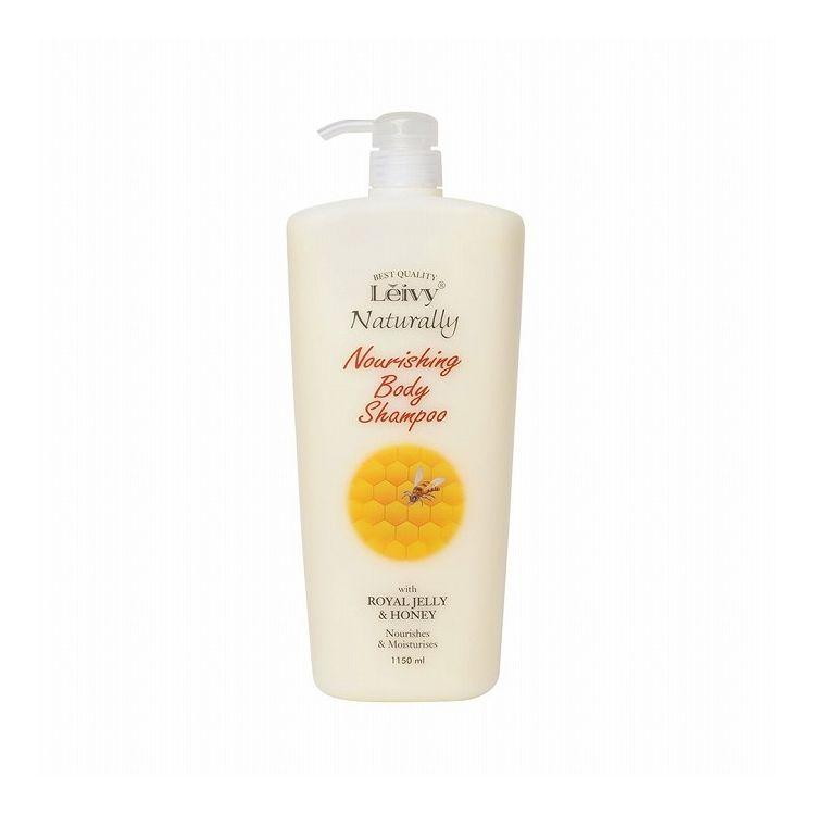 【単品5個セット】 レイヴィー ボディシャンプー ローヤルゼリー エキス&ハチミツ 1150ml ボディソープ 大容量【送料無料】