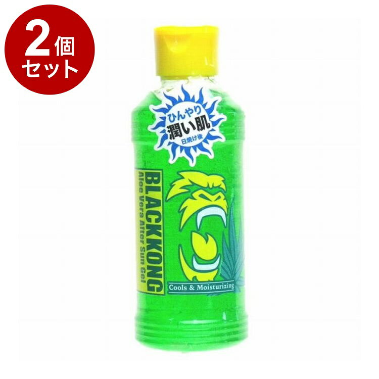 【単品2個セット】 ブラックコング モイスチャライジングジェル 保湿 180g【送料無料】