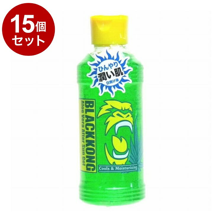 【単品15個セット】 ブラックコング モイスチャライジングジェル 保湿 180g【送料無料】