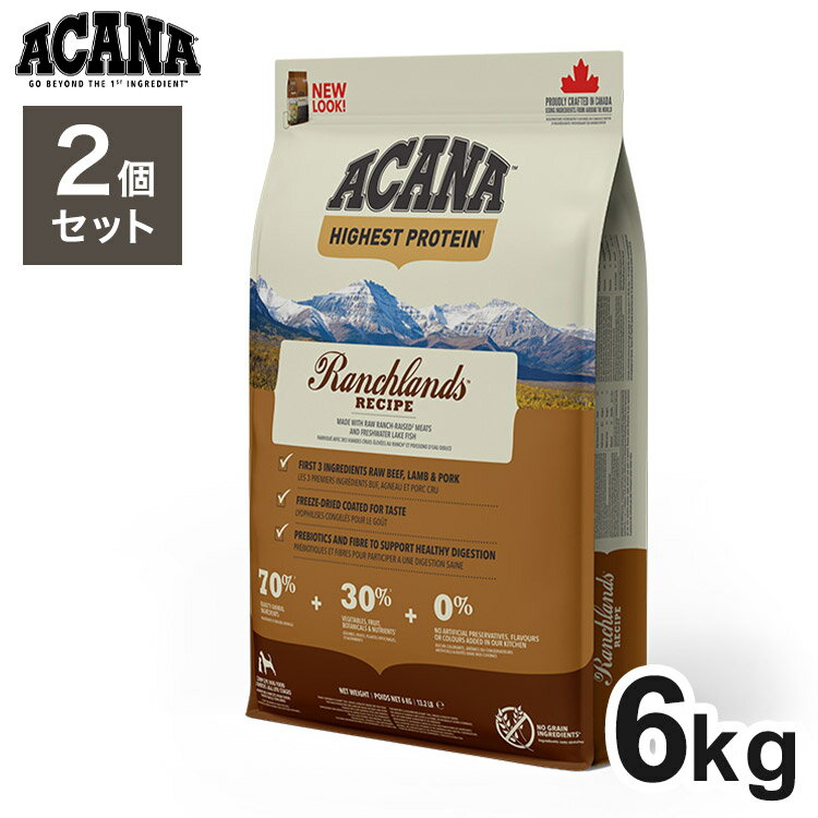 2ĥåȡ   6kg x2 12kg ɥ饤ա ɥåա  ա ACANA̵