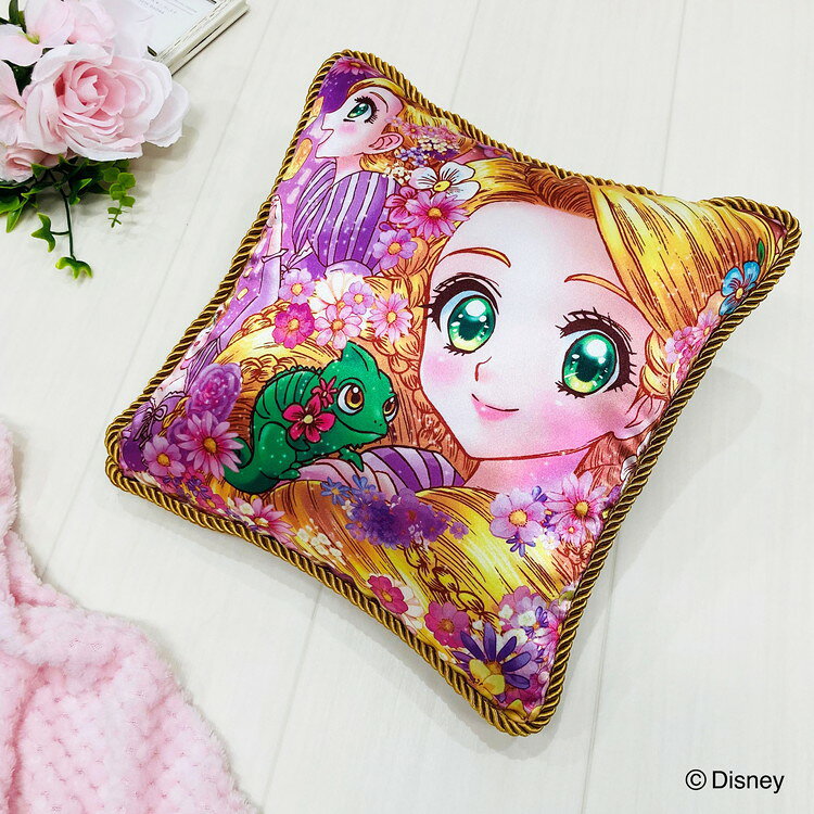 ディズニー ミニクッション ラプンツェル 中川翔子 (ラプンツェル アート コレクション BY 中川翔子) キャラクター プリンセス(代引不可)【送料無料】 [3]