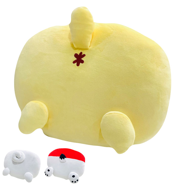 ■商品説明文キャラクターの可愛いおしりクッションシリーズ大人が両手で抱えられるサイズ感背もたれクッションや、お部屋のアクセントにもぴったりマイクロファイバー生地のやさしい肌触りプレゼントにもおすすめ●カバーの取外しはできません。　お洗濯の場合は、やさしく手洗いしてください。■商品サイズ幅約45×奥行35×高さ13cm200g■材質側生地 ポリエステル100%詰め物 ポリエステル100% ■完成品【代引きについて】こちらの商品は、代引きでの出荷は受け付けておりません。【送料について】北海道、沖縄、離島は送料を頂きます。サンリオねむねむピローおしりクッション抱き枕ティッシュケース