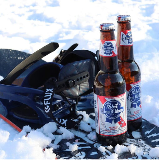 パブストブルーリボン 瓶 355ml ギフト ラッピング済 ビール ラガー アメリカンラガー アメリカ Pabst Brewing Blue Ribbon 瓶ビール すっきり ライト 軽い 飲みやすい 手土産 誕生日 御祝 御礼【送料無料】