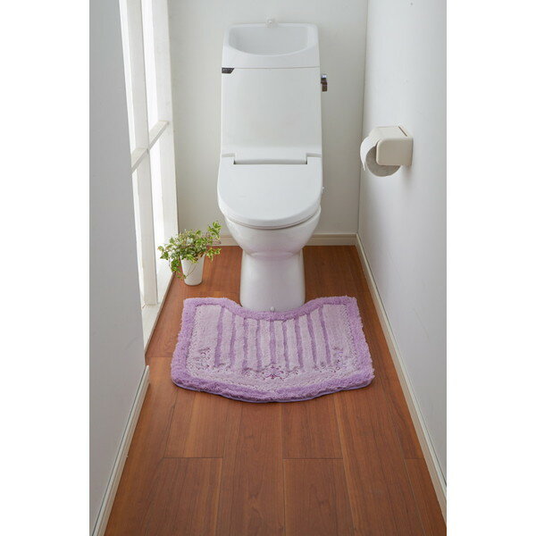 トイレマット トイレ マット トイレマットヴィオレッタ　タテ60xヨコ60(代引き不可)【送料無料】