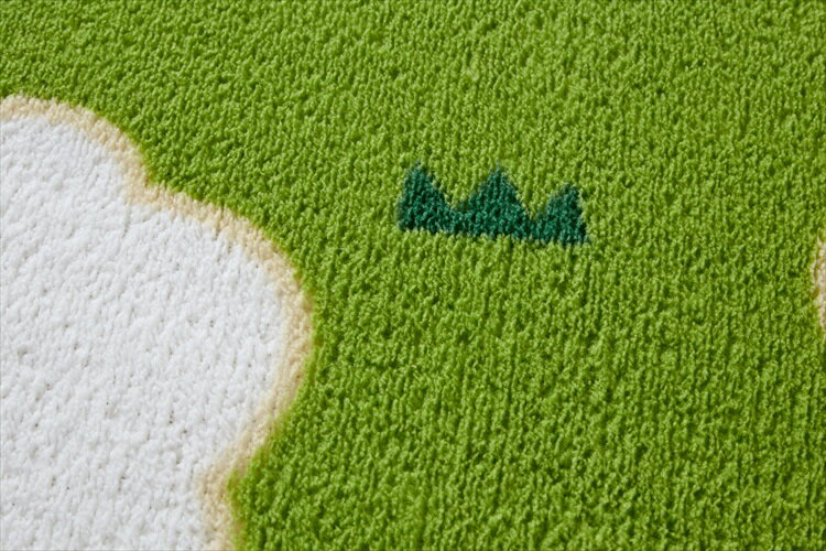 サイドロングトイレマットひつじさん 90x60cm(代引不可)