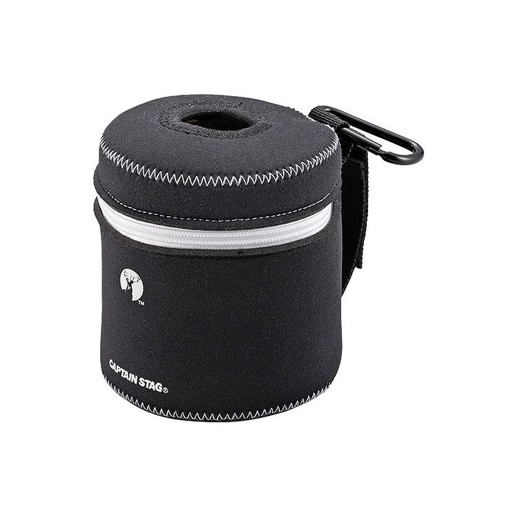 キャプテンスタッグ CS トイレットペーパーケース ブラックxホワイト UM-1543 キャンプ アウトドア レジャー