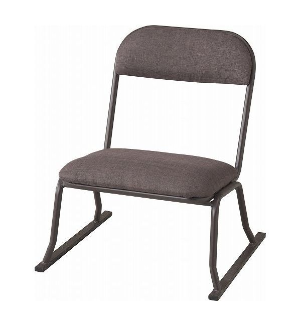 パイプ積み重ね座イス ハイバックブラウン N-8404 パール金属【送料無料】 [2]