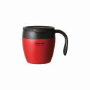 カフェマグアンティーク 真空蓋 マグカップ 330ml [保温 保冷 0.33L] トマトレッド HB-4032