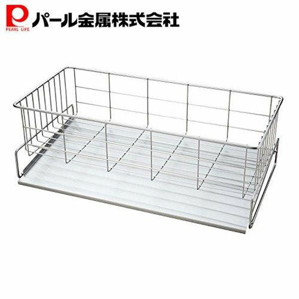 【商品説明】ものづくり産地、新潟県燕三条産狭いシンクでも場所をとらないスリムタイプ丈夫で衛生的なステンレス製トレーが傾斜し、シンクに水が流れていくので、水捨ての手間が省けまるお皿を立てて置けるので水切れ抜群個装サイズ：高さ14.5×幅43....