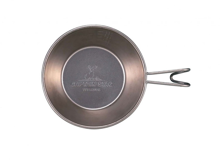 チタン製 シェラスタッキングカップ320mL M-9085 パール金属【送料無料】