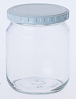 【5個セット】ジャム瓶 600 (ガラス