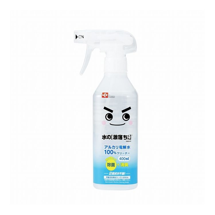 【5個セット】レック 激落ちくん 水の激落ちくん アルカリ電解水100％クリーナー 400ml S00544レック 激落ちくん 水の激落ちくん アルカリ電解水100%クリーナー 400ml S00544【送料無料】