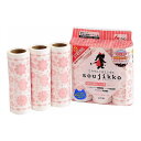 【5個セット】soujikko(そうじっこ) 粘着クリーナー カーペット用超ストロング 3巻入 KU-MT0360soujikko(そうじっこ) 粘着クリーナー カーペット用超ストロング 3巻入 KU-MT0360【送料無料】(3)