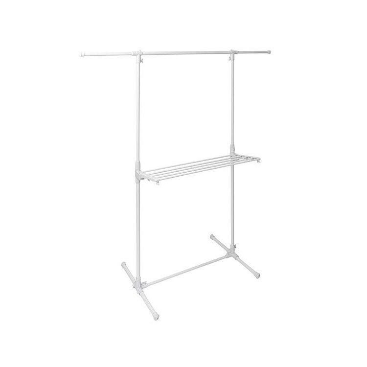 積水樹脂 セキスイ バスタオルバー付き ものほしスタンド ホワイト MH-25W 洗濯物干し 白 ランドリー ..