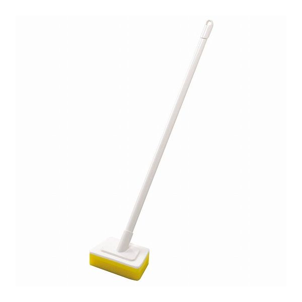 【3個セット】 オーエ 泡ピカ バスフレッシュ イエロー 64231 スプレー洗剤にぴったりな柄付きスポンジ..