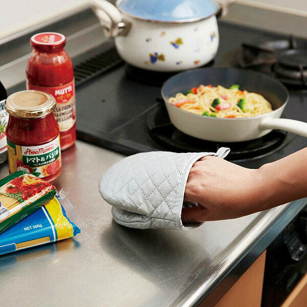【3個セット】 トルネ ダブルアルミコーティング ぱくぱく ミトン MTN-99 鍋つかみ...
