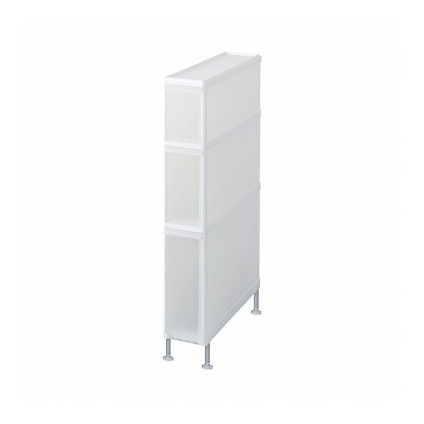 Sink Side Racks - 吉川国工業所 Like-it 段差をまたげる隙間ストッカーボトル(3段) 幅14cm FTS-111A 隙間収納 日本製 足の長さ調節 すき間 洗濯パンまたげる(代引不可)【送料無料】