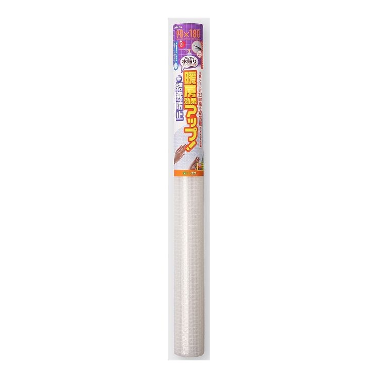 ニトムズ ニトムズ 窓ガラス 断熱シート グリッド 90×180cm 厚さ3.5mm 1巻入 HH0012【送料無料】