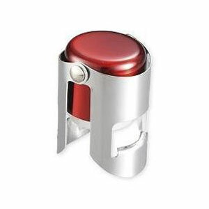 開栓したシャンパンに取り付けるボトルキャップ。シャンパンの炭酸抜けを防ぎます。本格的にワインを楽しむアイテム。シャンパンボトル専用。ボトルの種類や口径などの違いによって適合しない場合があります。シャンパンボトルは立てて使用してください。食器...