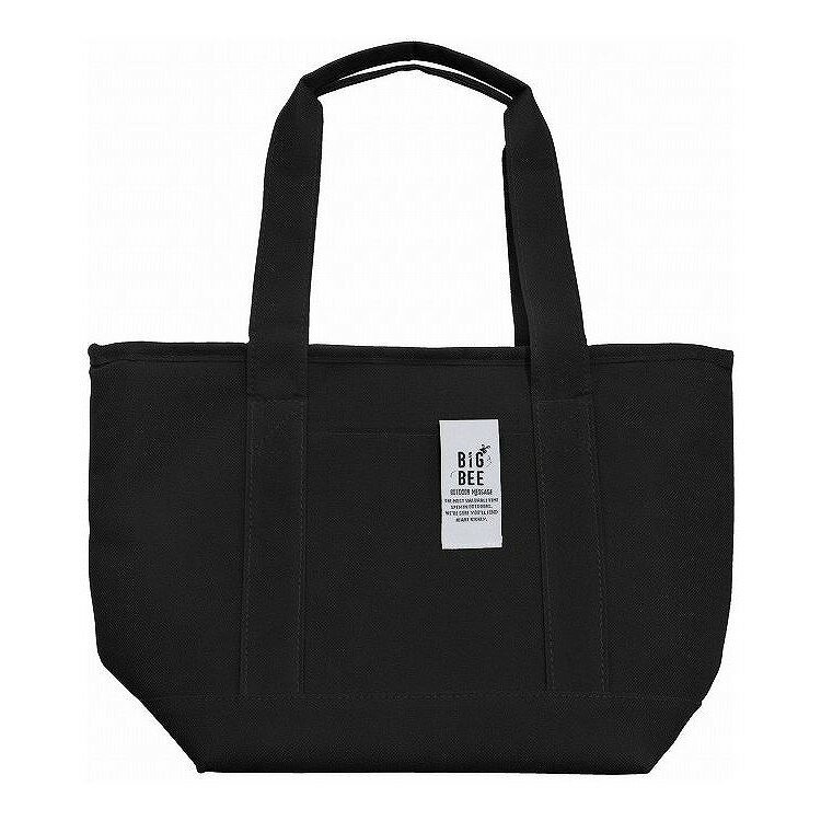 オカトー BigBee クーラートートバッグ S シックブラックマチ付き エコ ショッピング 弁当 サブ ポケット付き(代引不可)【送料無料】
