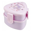スケーター 抗菌おにぎり用ランチボックス2段(フォーク付き) 500ml クロミ ONWT1AG お弁当 2段 キャラクター 三角形 レンジ対応 抗菌 日本製(...