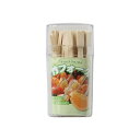 【5個セット】 シンワ 竹フォーク 50本 FS-140 フォーク 菓子箸 つまようじ 楊枝 フードピック(代引不可)【送料無料】