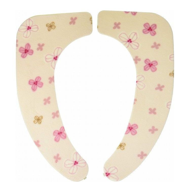 オカ 貼っぴぃ便座シート 1組入 フラワー(代引不可)【送料無料】