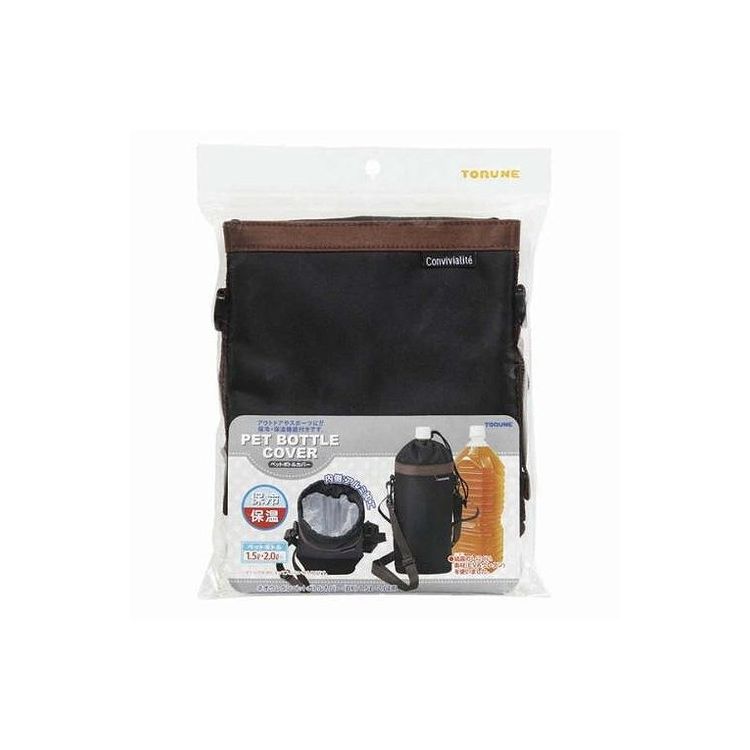 トルネ ネオウレタン ペットボトルカバー(1.5L・2L用) ブラック P-3576(代引不可)【送料無料】