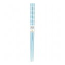 【3個セット】 アオバ 抗菌食洗箸 ピース 18cm パステルブルー(代引不可)【送料無料】