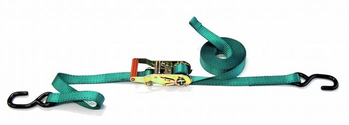 エバープラウド GNKO ベルト荷締機 ラチェットハンドル付 EGR20540V 25mm S字フック