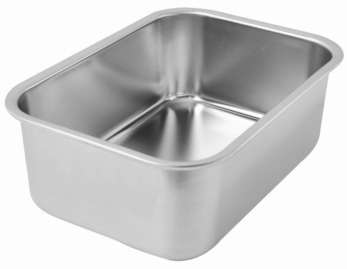 【商品詳細】丈夫でサビに強いステンレス製のバットです。種類：本体サイズ（呼び）：3号寸法（外寸）：215mm×154mm×75mm底寸：175mm×120mm板厚：0.6mm容量：1.9L18−8ステンレス【送料について】北海道、沖縄、離島...