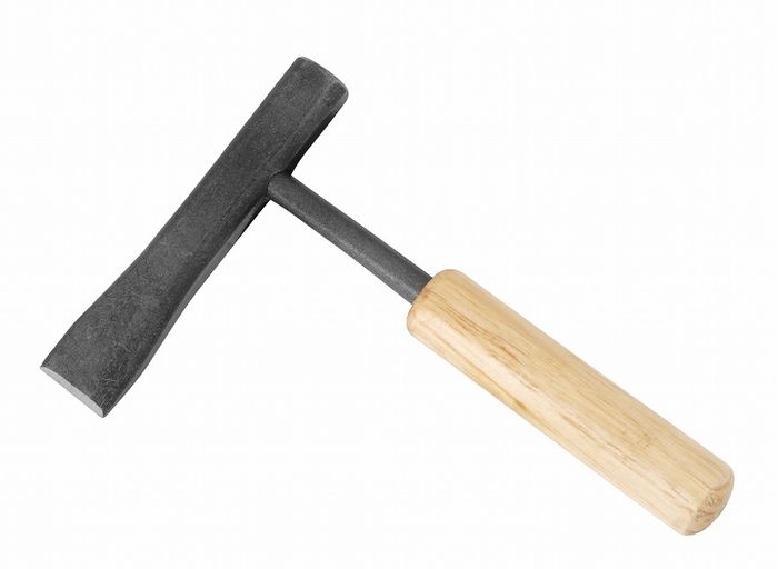 【商品詳細】手を叩かないハンドル付。握りやすい木のグリップ。ブロック・レンガの割り込み、ハツリに。用途：ブロック・レンガの割り込み、ハツリ全長：192mm頭長：125mm質量：320g頭径：19×15mm【送料について】北海道、沖縄、離島は送料を頂きます。