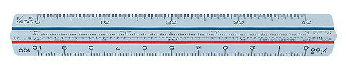 シンワ測定 三角スケール A-10 10cm JIS 70777