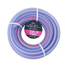 カクイチ 散水用ホース FUN クリアー+ピンクライン 内径15mm 10M F121C 892593 透明 安心 ガーデニング 巻き取りやすい ホース (代引不可)(4)
