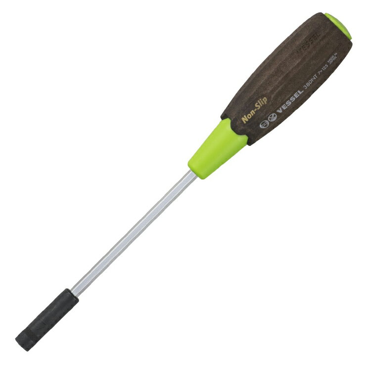 Nut Driver - ベッセル(VESSEL) ウッディナットドライバー B-380NT H7X125