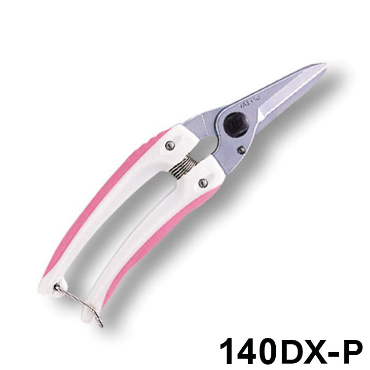 アルスコーポレーション ファミリーデラックス ピンク 140DX-P 軽量 小型 花 園芸 菜園 庭 枝切 バネあり ファミリー 生花